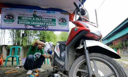 Servis Motor Gratis dari Kajol Dukung Ganjar, Driver Ojol Serang Semringah - GenPI.co
