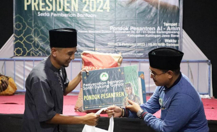 Aksi Mulia Santri Dukung Ganjar, Beri Bantuan Pembangunan Masjid - GenPI.co