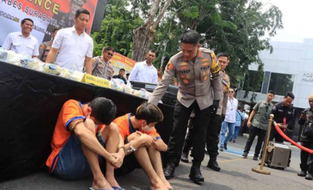 Kurir Sabu-Sabu 24,1 Kg Ditangkap Saat Tiba di Stasiun Pasar Turi Surabaya - GenPI.co