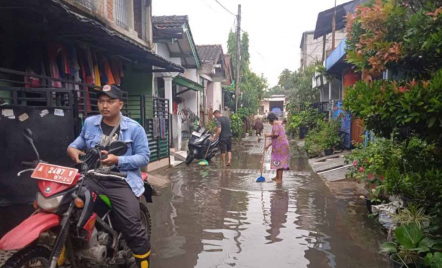Hujan Lebat, Ratusan Rumah di Tangerang Terendam Banjir - GenPI.co