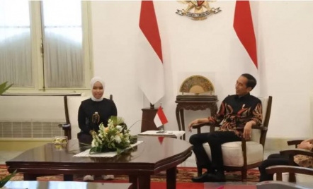 Membanggakan, Putri Ariani Dijamu Presiden Jokowi di Istana Merdeka - GenPI.co