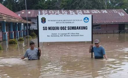 Ribuan Orang Terdampak Banjir Nunukan, Status Tanggap Darurat Ditetapkan - GenPI.co