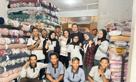 Influencer Jessica Pantang Menyerah Kembangkan Bisnis Mjestex Tekstil - GenPI.co