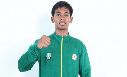 Mahasiswa UM Surabaya Raih Emas di Piala Dunia Panjat Tebing di Prancis - GenPI.co