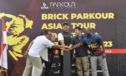 Takjub dengan Brick Parkour Asian Tour 2023, Menpora Dito Beber Harapannya - GenPI.co