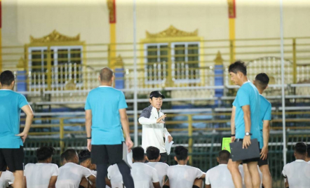 Hari Pertama Lawan Malaysia, Timnas Indonesia U-23 Tingkatkan Latihan - GenPI.co