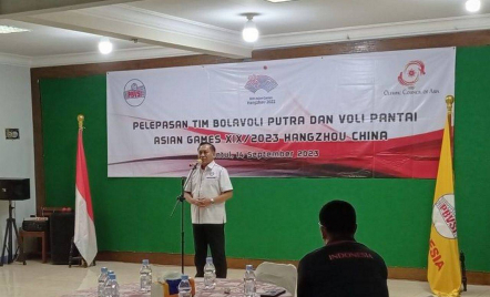 Ketum PBVSI Minta Timnas Voli Putra Indonesia Gila-gilaan di Asian Games 2022 - GenPI.co