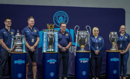 BSJ Hadirkan Trophy Tour Milik Manchester City, Perayaan Olahraga, Pendidikan dan Keunggulan - GenPI.co