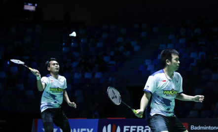 Singkirkan Ganda Nomor 1 Dunia, Hendra/Ahsan Lolos ke Perempat Final French Open 2023 - GenPI.co