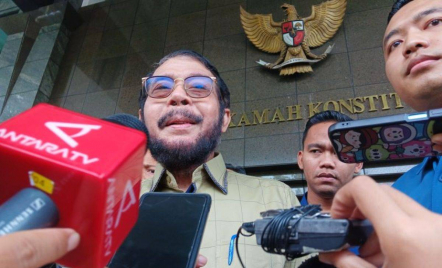 Sakit saat RPH 3 Perkara, Ketua MK Anwar Usman Ucapkan Sumpah - GenPI.co