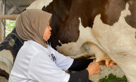 Ajak Warga Aktif, Ganjar Muda Padjadjaran Ingin Tingkatkan Hasil Peternakan - GenPI.co