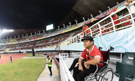 Pertama Kali Tonton Langsung Piala Dunia U-17, Suporter Disabilitas Merinding - GenPI.co