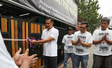 Harapan Mulia Gardu Ganjar Seusai Resmikan Pos Warga di Tangerang - GenPI.co