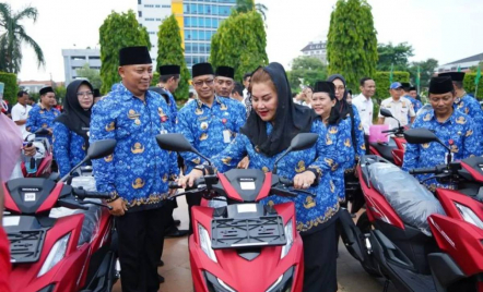 177 Lurah di Kota Semarang Dapat Motor Dinas Baru - GenPI.co