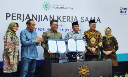 Pemberdayaan Ekonomi Umat, Pos Indonesia Bekerja Sama dengan Muhammadiyah - GenPI.co