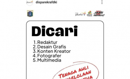 Heboh! Lowongan Kerja di Disparekraf DKI Jakarta Harus Punya Iphone 13 Pro - GenPI.co