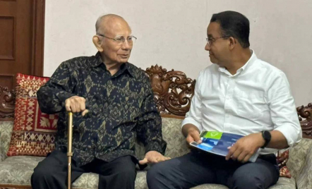 Diskusi dengan Emil Salim, Anies Baswedan: Bicara Masa Depan - GenPI.co