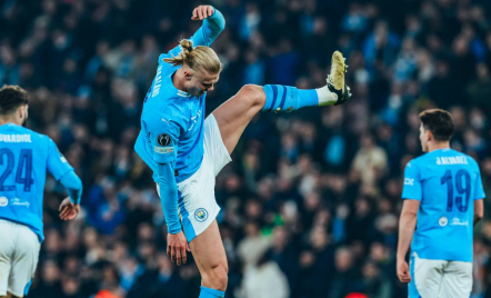 Erling Haaland Geser Aguero dari Ikon Man City di Liga Champions - GenPI.co