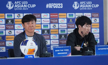 Timnas Indonesia U-23 Dibungkam Qatar, Shin Tae Yong: Pertunjukan Komedi - GenPI.co