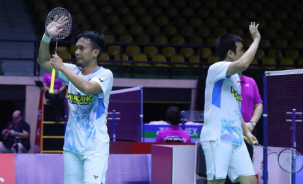 Kesabaran Jadi Kunci Hendra/Ahsan Lolos ke 16 Besar Thailand Open 2024 - GenPI.co