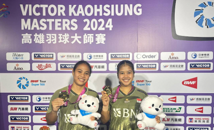 Juara Kaohsiung Masters 2024, Jesita/Febi Makin Percaya Diri - GenPI.co