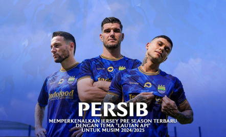 Ini Penampakan Jersei Pramusim Persib Bandung, Usung Semangat Bandung Lautan Api - GenPI.co