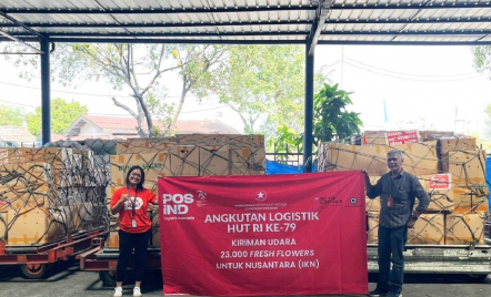 PosIND Sukses Kirim Tanaman Hias Segar ke IKN - GenPI.co