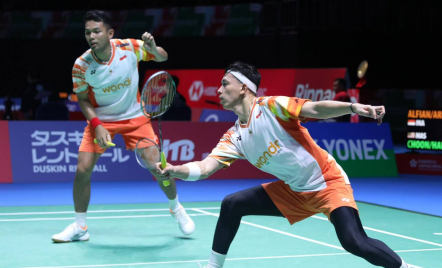 Lolos ke 8 Besar Japan Open 2024, Fajar/Rian Tidak Puas - GenPI.co