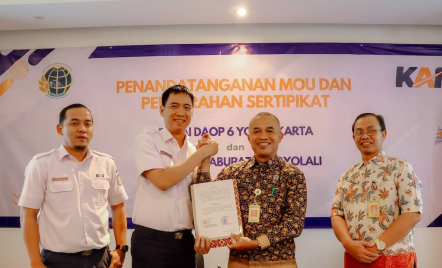 Amankan Aset, Daop 6 Yogyakarta Sertifikasi Lahan di Stasiun Kalioso Boyolali - GenPI.co