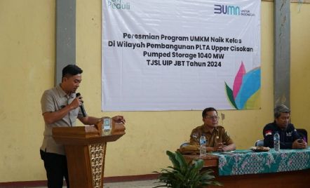 Program TJSL PLN Bantu Warga di Sekitar Proyek PLTA UCPS Kembangkan UMKM - GenPI.co