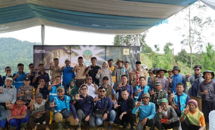 Awali Tahun Baru, PLN UIP JBT Tanam Pohon di Kabupaten Sumedang - GenPI.co