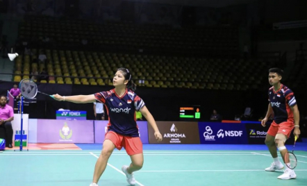 Jafar/Felisha Tantang Seniornya, All Indonesian Semifinal di Thailand Masters 2025 - GenPI.co