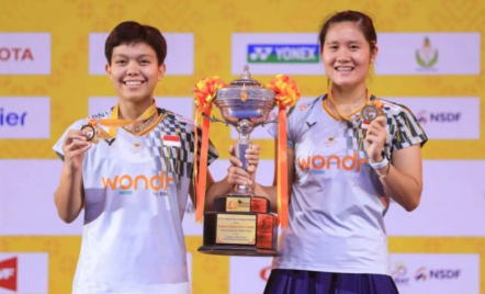 Satu-Satunya Juara! Lanny/Fadia Selamatkan Wajah Indonesia di Thailand Masters 2025 - GenPI.co