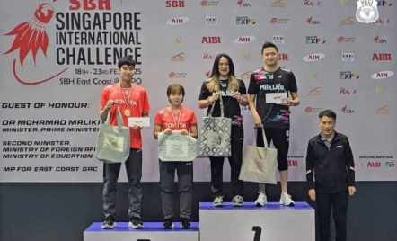 Indonesia Borong 4 Gelar Juara di Singapore International Challenge 2025 - GenPI.co