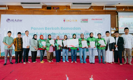 Berkah Ramadan, 100 Ojol Perempuan Dapat Asuransi Gratis dari Prudential Syariah - GenPI.co