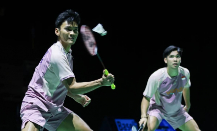 Fikri/Daniel Lolos ke Semifinal Swiss Open 2025 - GenPI.co