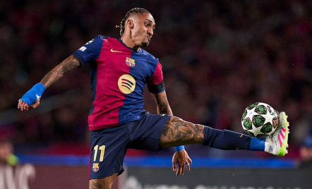 Barcelona Ditahan Inter Milan, Raphinha Hancurkan Rekor Lionel Messi - GenPI.co