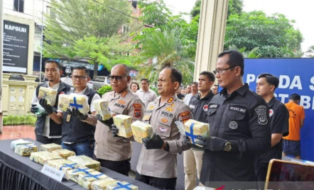 Antar 22 Kg Sabu-Sabu Terbungkus Teh Naik Motor di Medan, Residivis Diciduk - GenPI.co