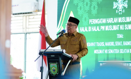 Wagub Sumsel Cik Ujang Ajak Muslimat NU Bersinergi untuk Kesejahteraan Masyarakat - GenPI.co