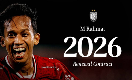 Konsisten dan Tajam, Rahmat The Flash Dipertahankan Bali United - GenPI.co