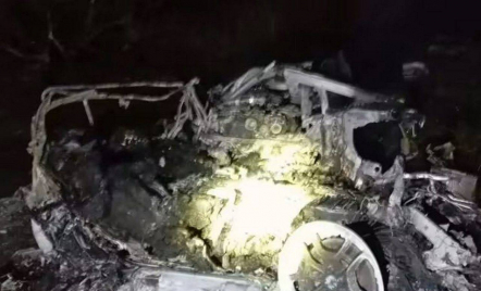 Penampakan Lamborghini Diogo Jota Saat Terbakar Hingga Hangus - GenPI.co
