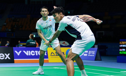 Korea Open 2025: Hajar Malaysia, Fajar/Fikri Masih Adaptasi - GenPI.co