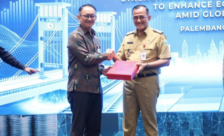 Pertumbuhan Ekonomi Sumsel Moncer, Sekda Edward Candra Terus Dorong Investasi - GenPI.co