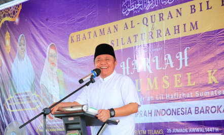 Harlah ke-2 JMQH, Gubernur Herman Deru Dorong Penguatan Rumah Tahfiz di Semua Desa - GenPI.co