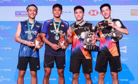 Gagal Juara Australian Open 2025, Fajar/Fikri Puji Raymond/Nikolaus - GenPI.co