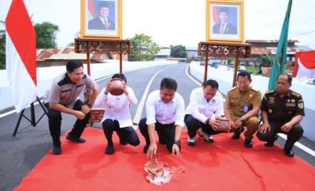 Jembatan Layang Lettu Karim Gandus Diresmikan Herman Deru, Teknologinya Modern - GenPI.co