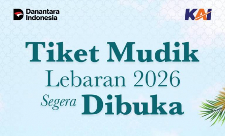 Siap Mudik! Tiket Kereta Lebaran 2026 Bisa Dibeli Mulai 25 Januari - GenPI.co