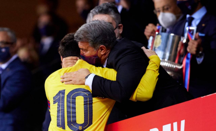 Presiden Barcelona Akan Diganti, Joan Laporta dan Lionel Messi Disorot - GenPI.co
