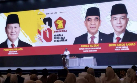 Ahmad Muzani Panaskan Dukungan Prabowo Presiden 2 Periode di HUT Gerindra - GenPI.co