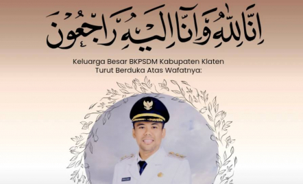Innalillahi, Wabup Klaten Benny Indra Meninggal di Usia 33 Tahun - GenPI.co